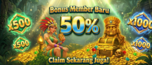 Bonus member baru 50%  RP399
